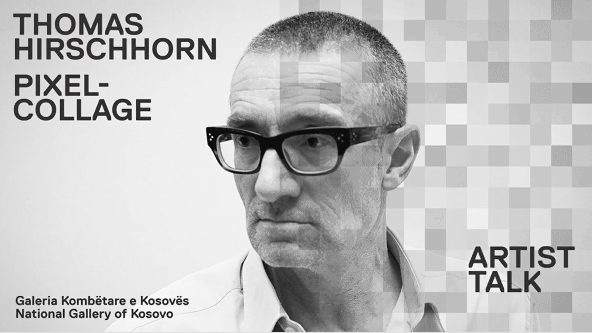 Bisedë me artistin: Thomas Hirschhorn në Galerinë Kombëtare të Kosovës