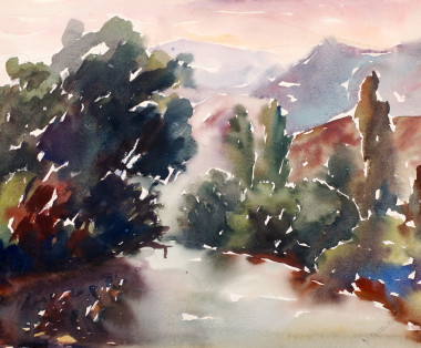 Motif from river Ibër