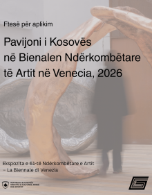 Ftesë për aplikim | Bienalja e Artit 2026